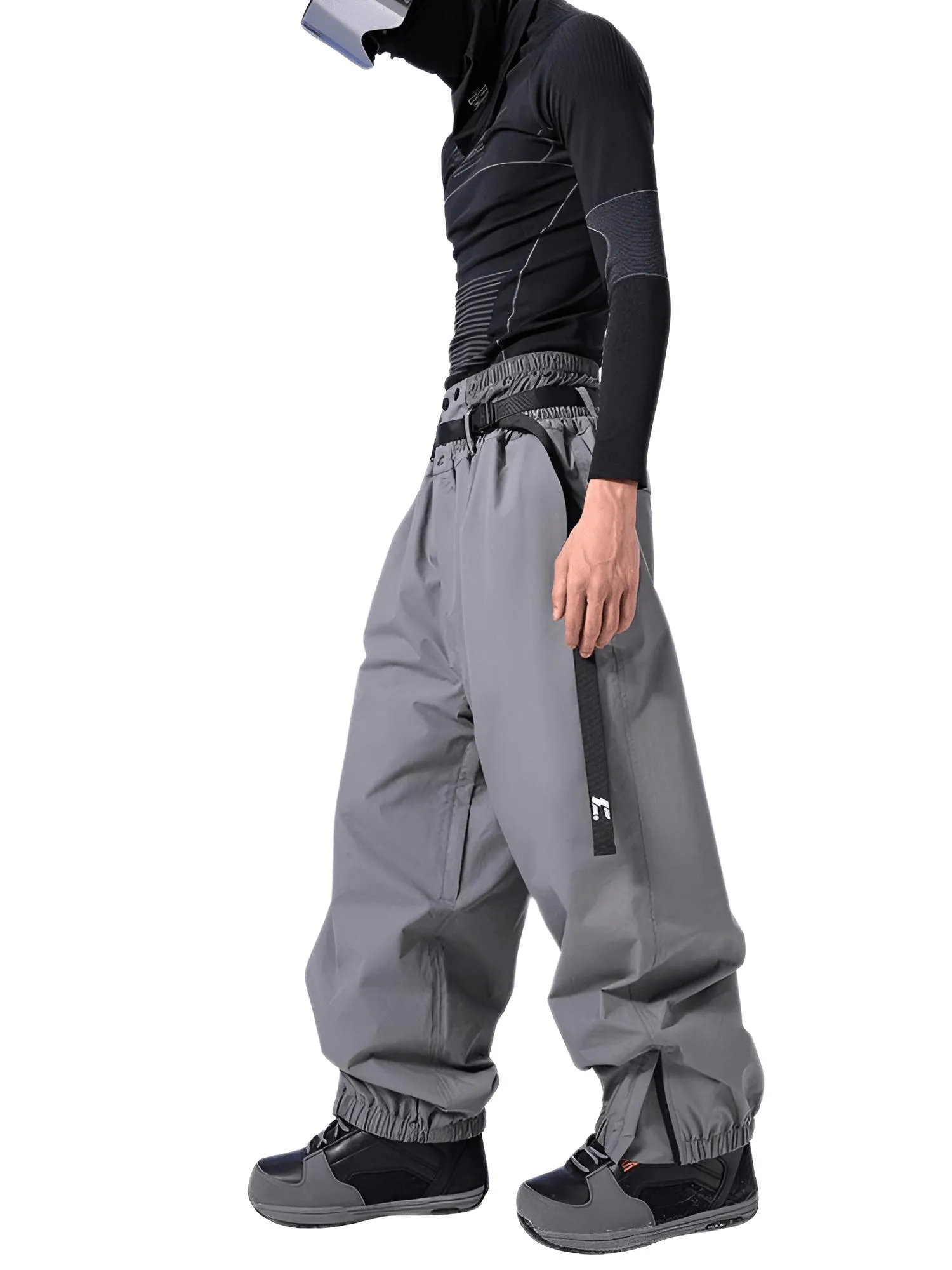 3L Water & Windproof Trendy Oversized Ski Pants For Men