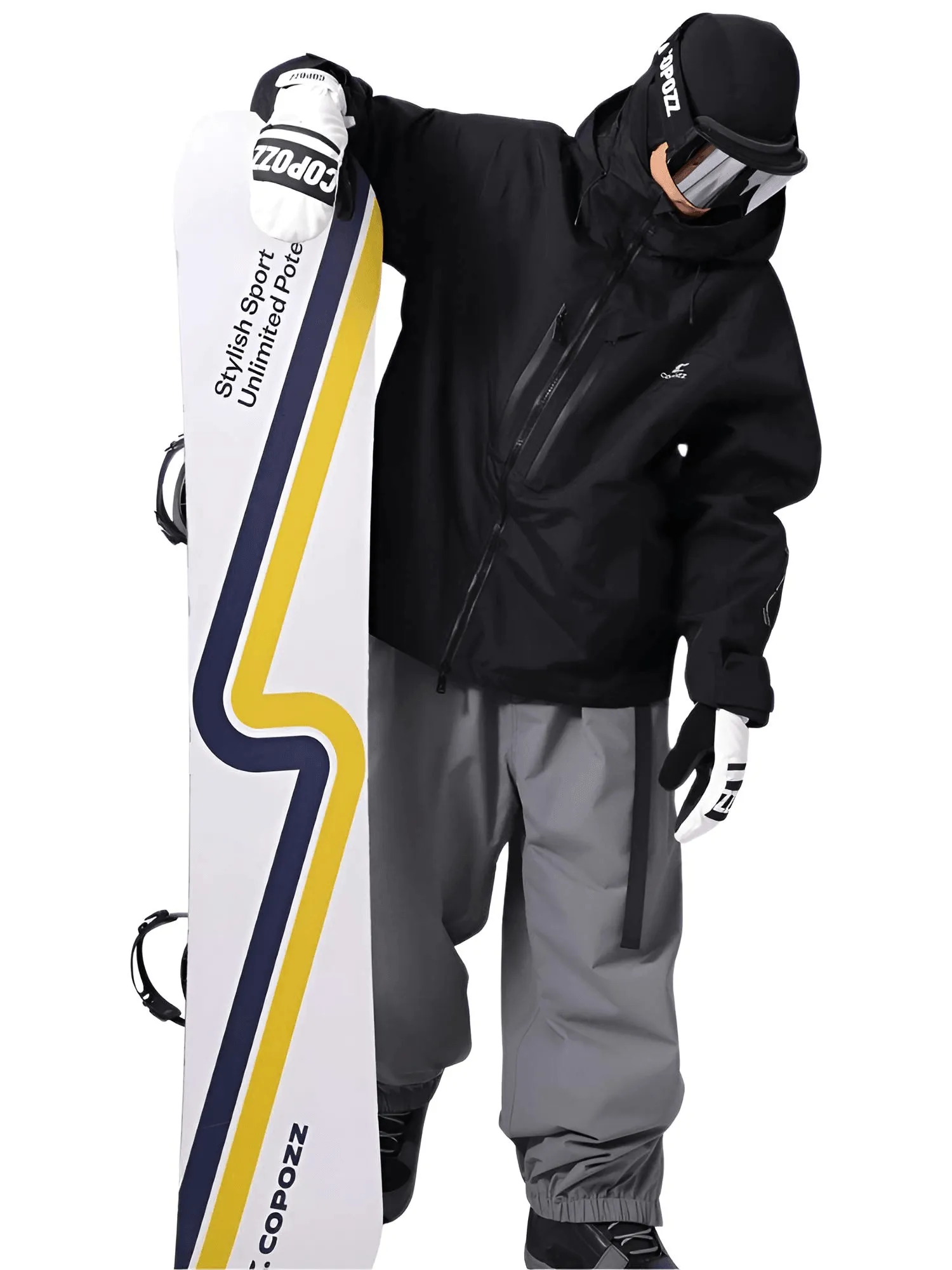 3L Water & Windproof Trendy Oversized Ski Pants For Men