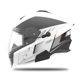 509 Delta V Carbon Commander Snowmobile Helmet Stormchaser Reflect