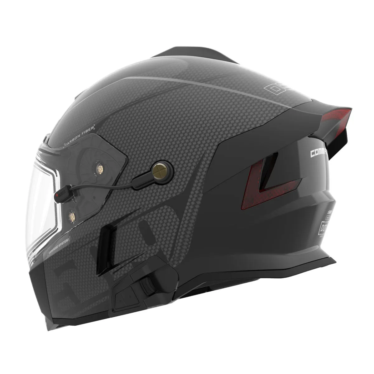 509 Delta V Carbon Commander Snowmobile Helmet