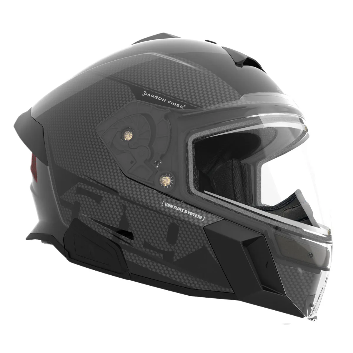 509 Delta V Carbon Commander Snowmobile Helmet