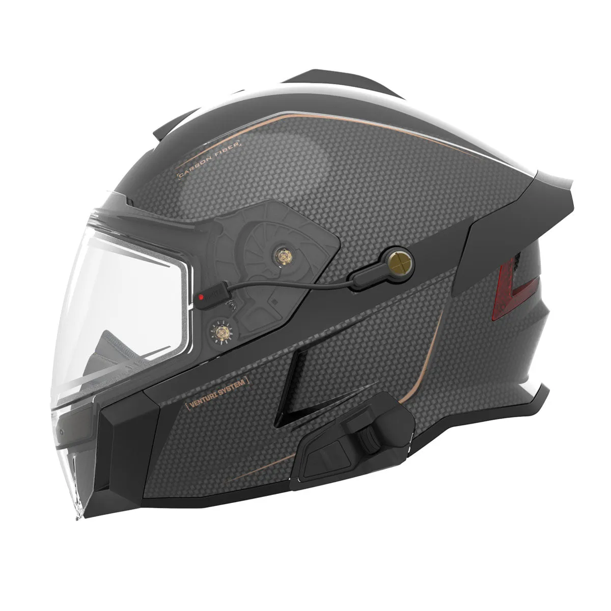 509 Delta V Carbon Commander Snowmobile Helmet