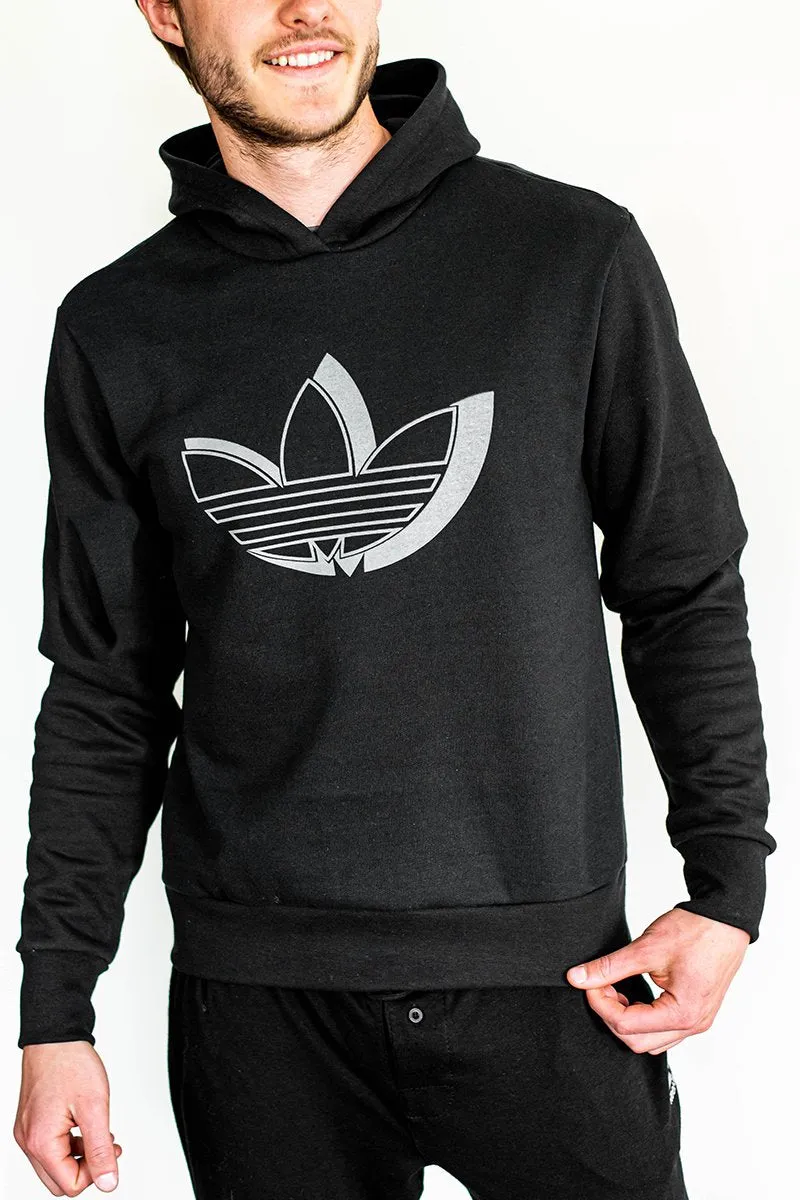 adidas Men's Trefoil Logo Performance Pullover Hoodie