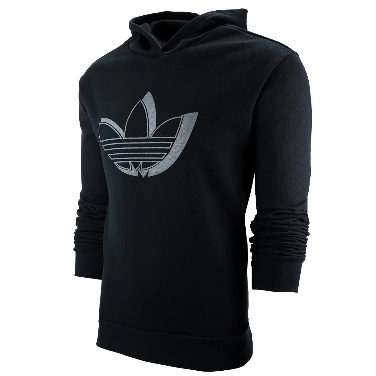 adidas Men's Trefoil Logo Performance Pullover Hoodie