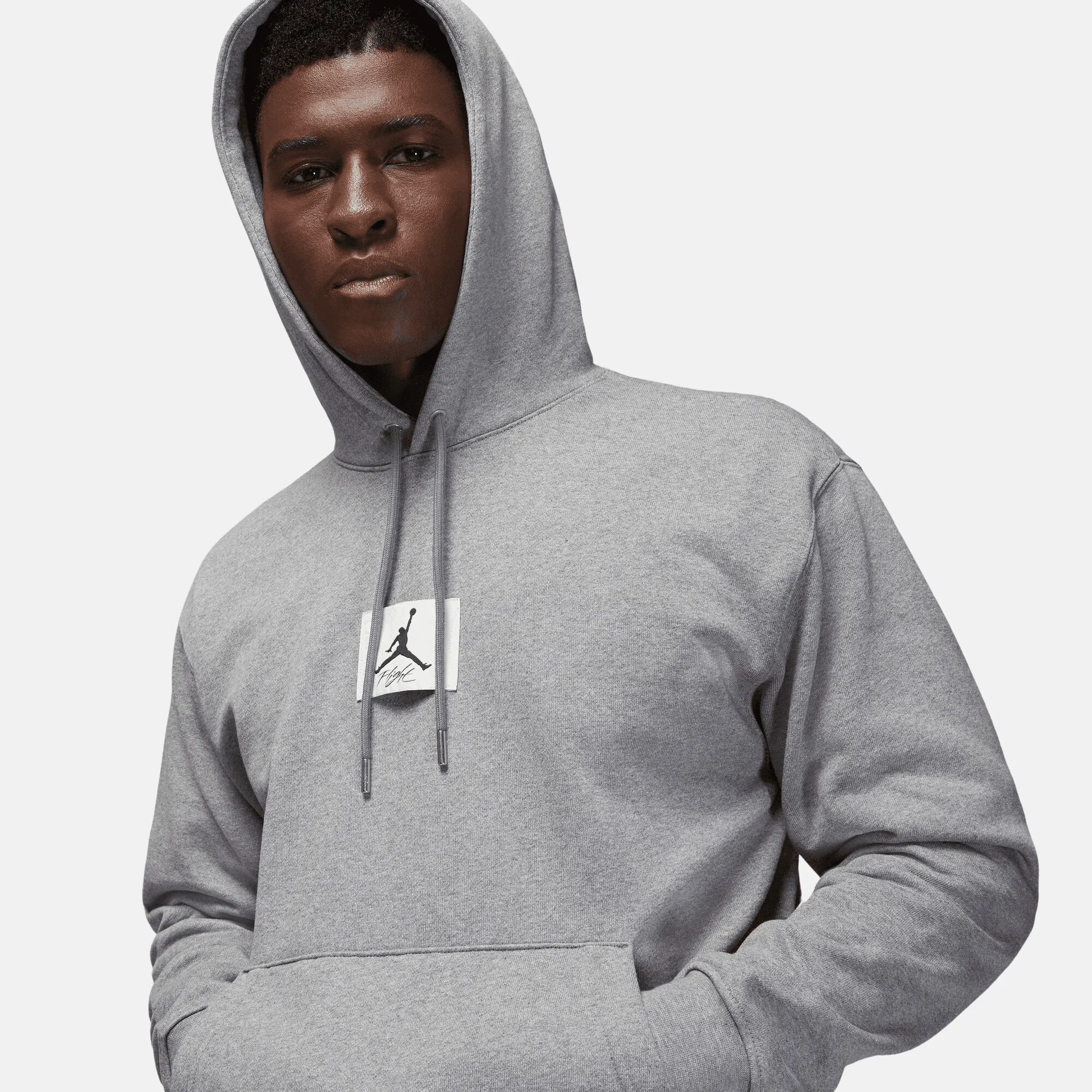 Air Jordan Essentials Grey Fleece Hoodie