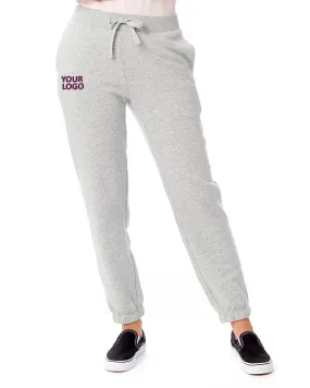 Alternative Unisex Eco-Cozy Fleece Sweatpant, Heather Grey