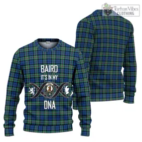 Baird Ancient Tartan Ugly Sweater with Family Crest DNA In Me Style