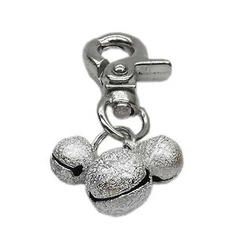 Bell Collar Charm — Silver