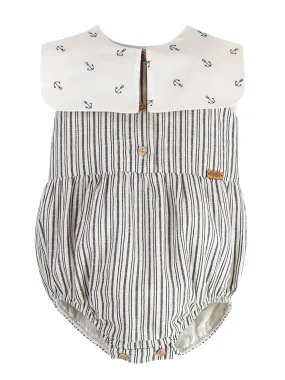 Bib Collar Romper