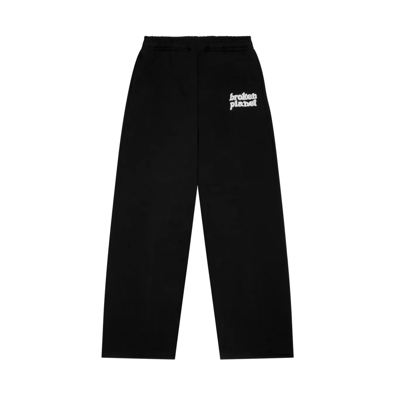 Broken Planet Basics Straight Leg Sweatpants - Midnight Black