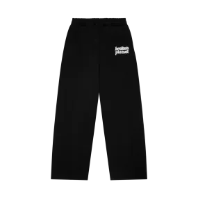 Broken Planet Basics Straight Leg Sweatpants - Midnight Black