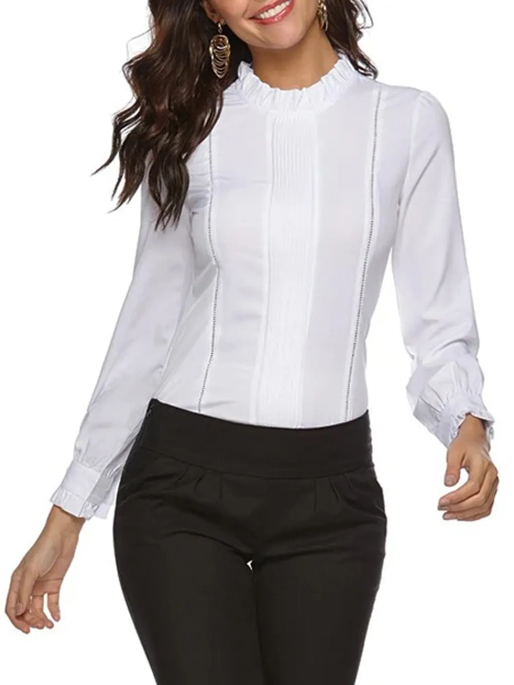 Brooke Long Sleeve Bodysuit Shirt