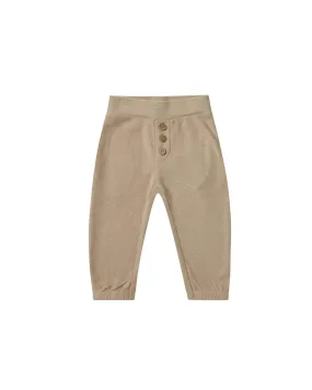 Button Jogger Pant | Putty