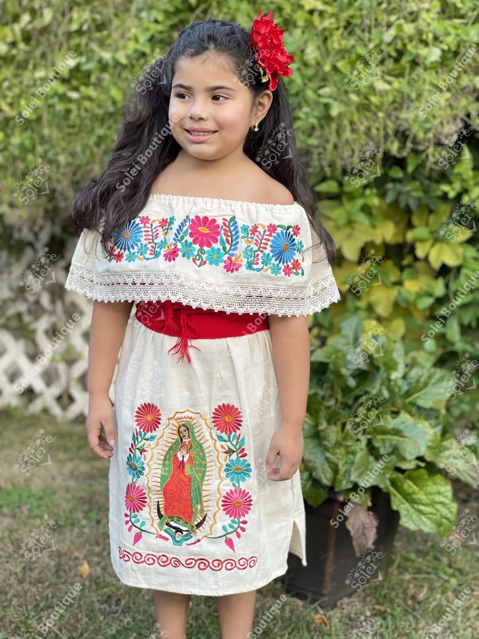 Campesino Virgen Girls Dress