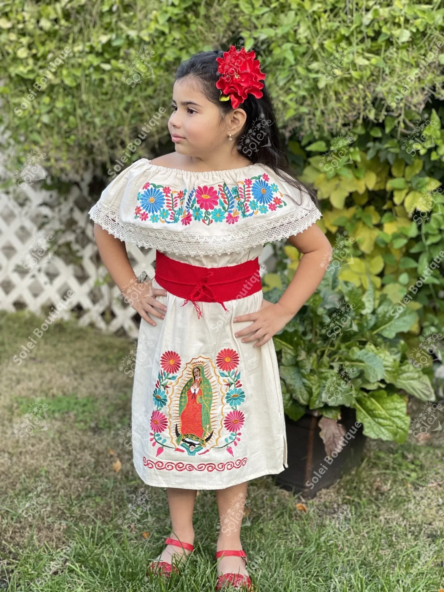 Campesino Virgen Girls Dress