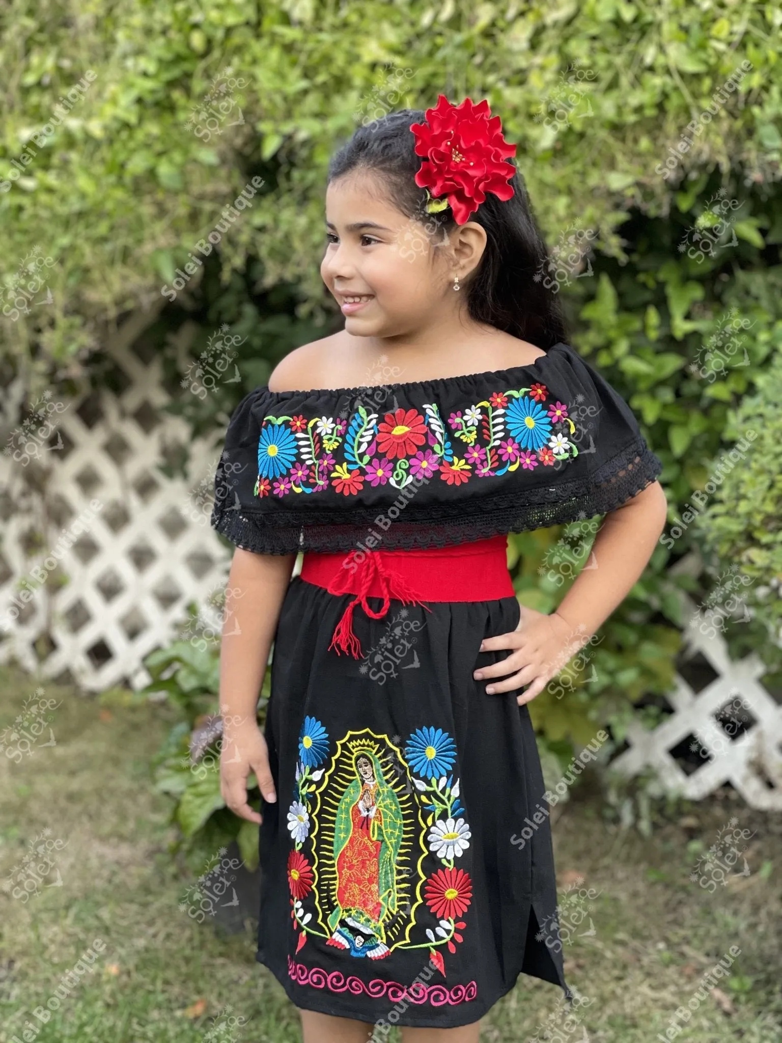 Campesino Virgen Girls Dress