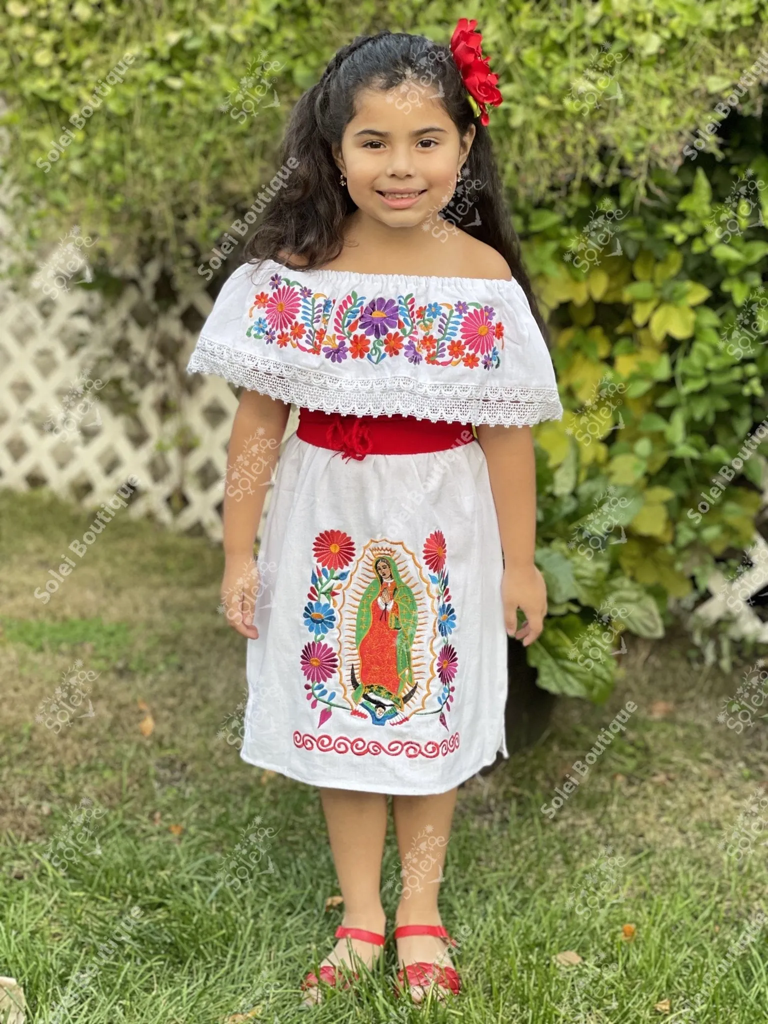 Campesino Virgen Girls Dress