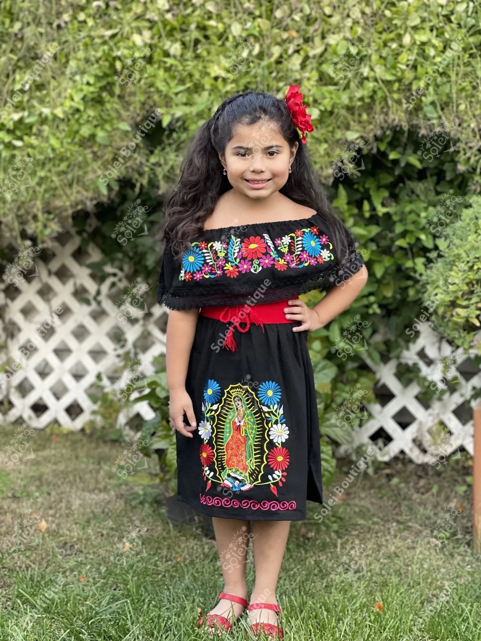 Campesino Virgen Girls Dress