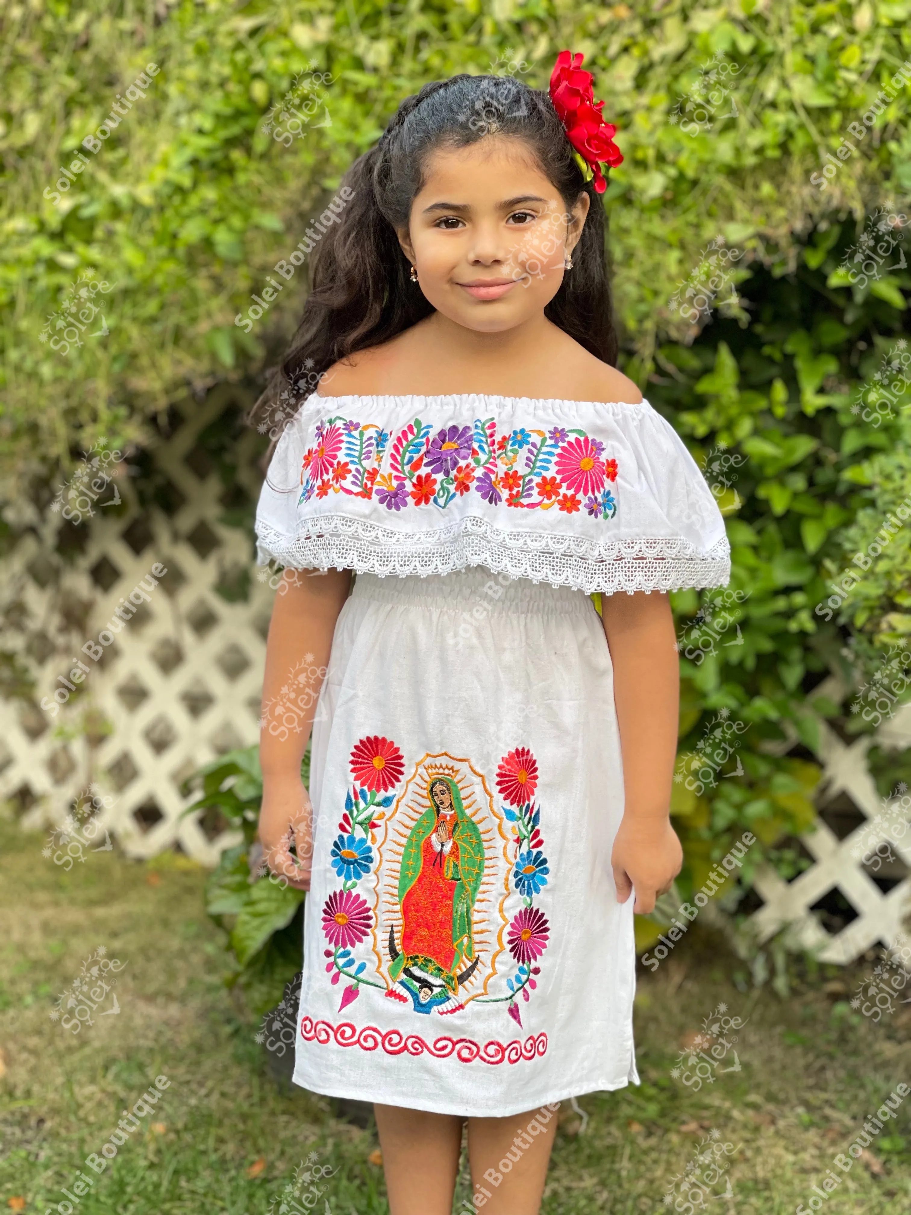 Campesino Virgen Girls Dress