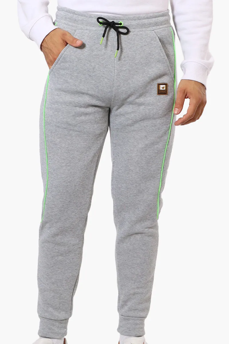 Canada Work Gear Contrast Piping Detail Joggers - Grey