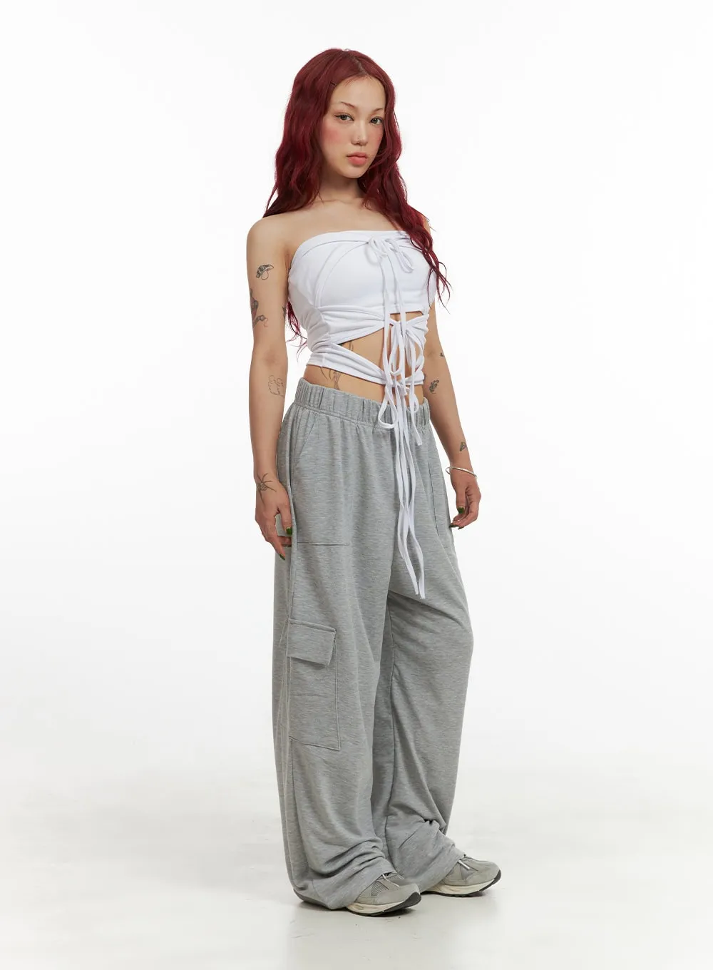 Cargo Baggy Sweatpants CY430