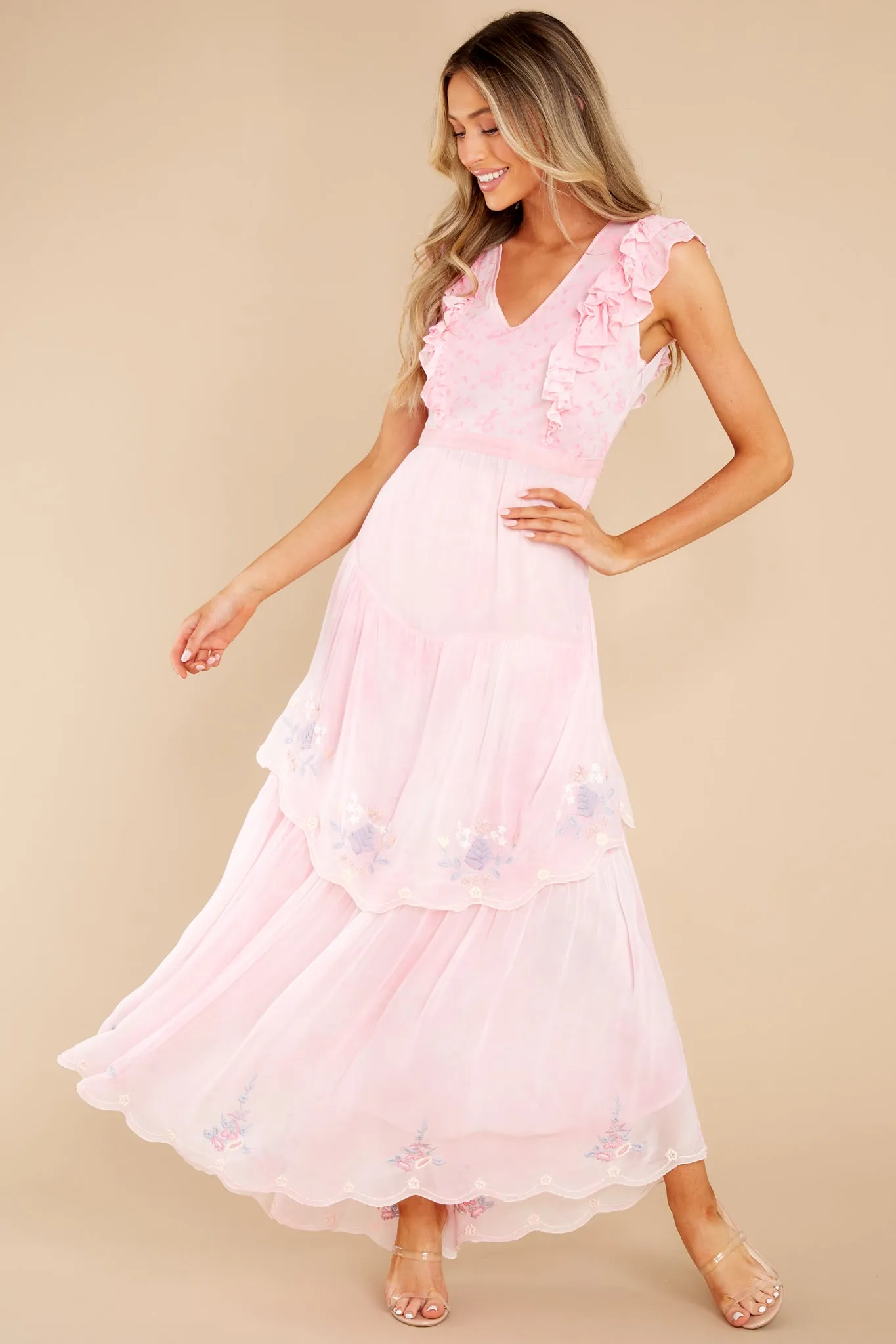 Chantelle Misted Lily Maxi Dress