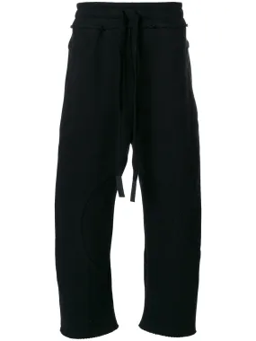 Cropped Sweatpants Black