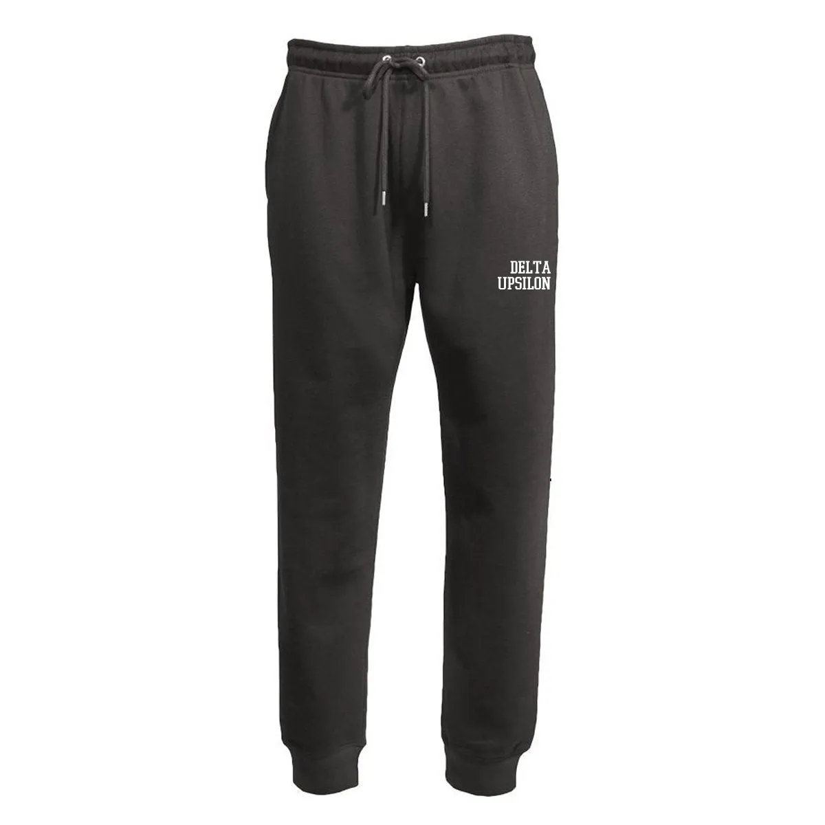 Delta Upsilon Embroidered Varsity Joggers