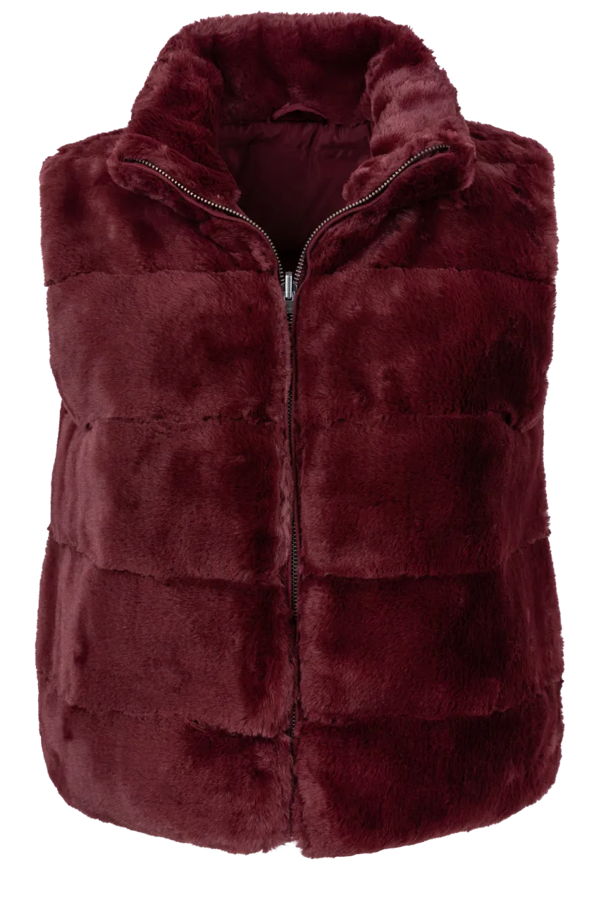 Dylan Faux Fur Reversible Vest