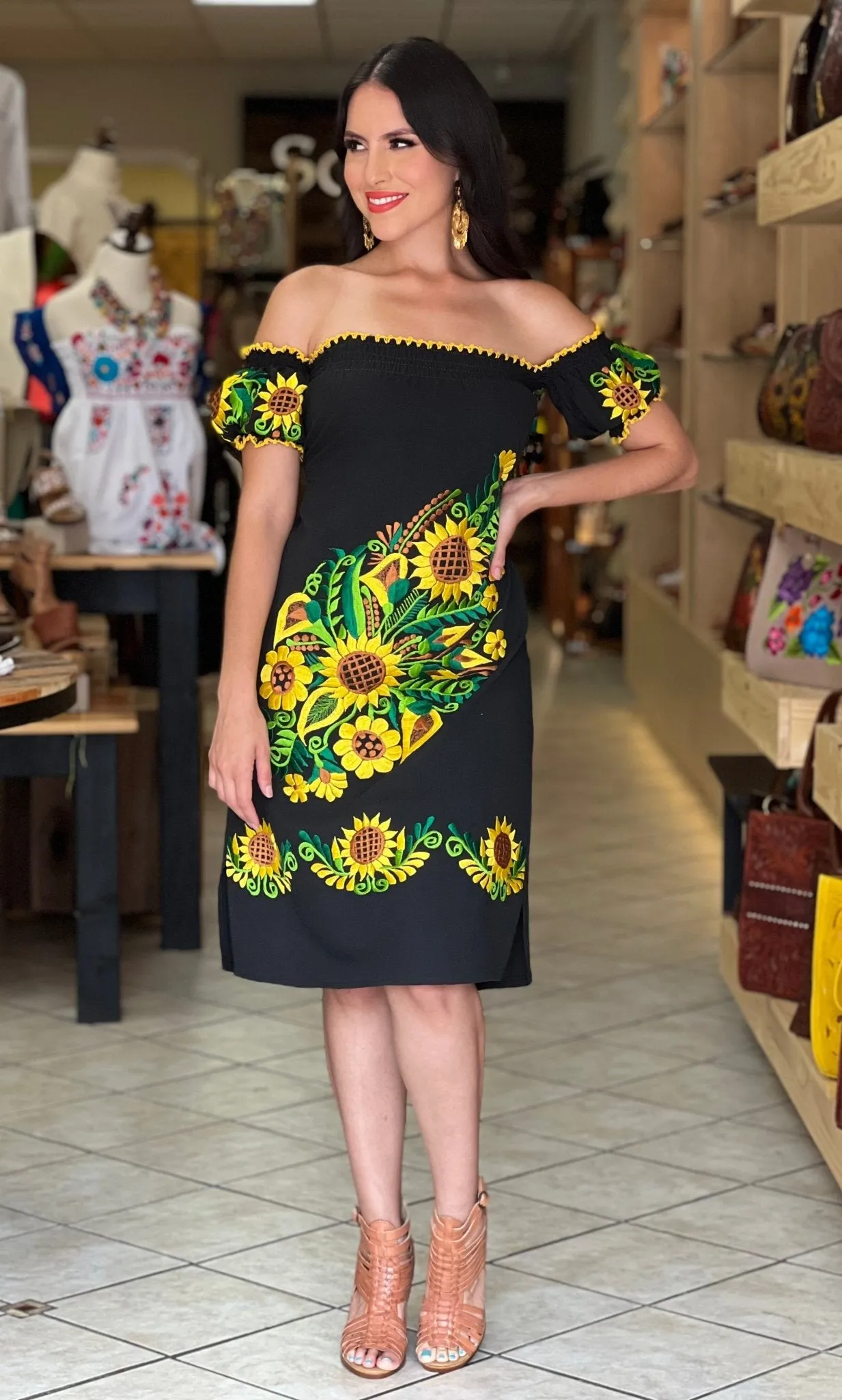 Eloisa Sunflower Dress