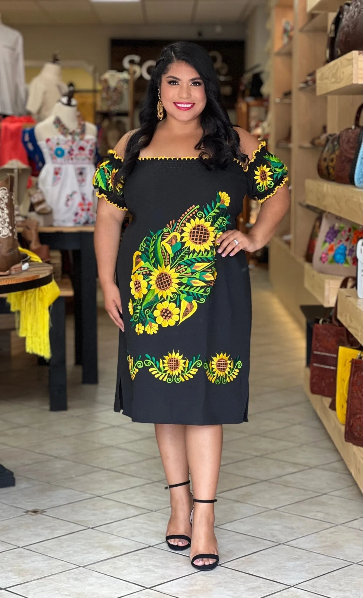 Eloisa Sunflower Dress