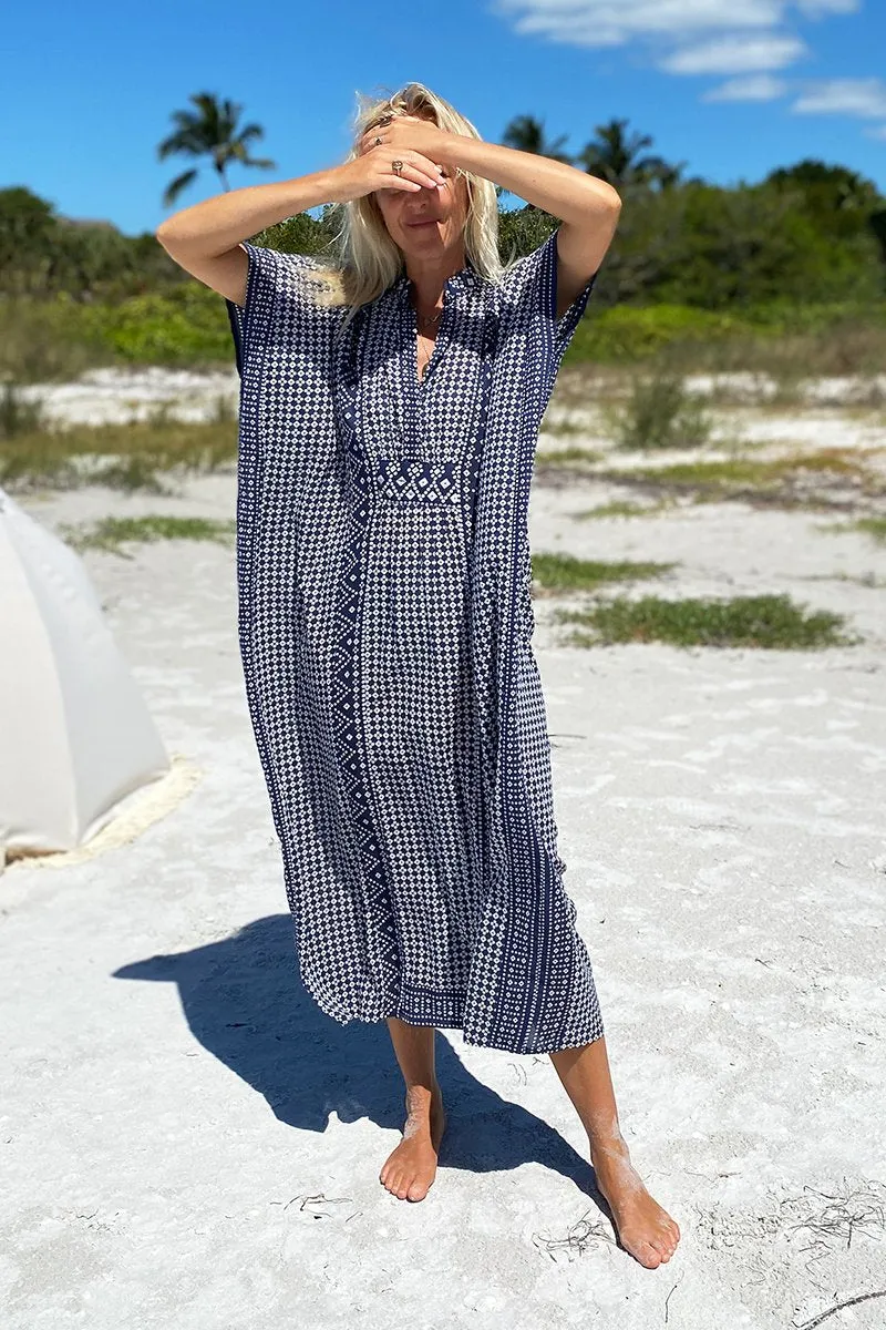 Emerson Fry Caftan Ink Organic Long