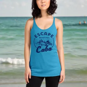 Escape Beautiful Cuba Women's Racerback Tank