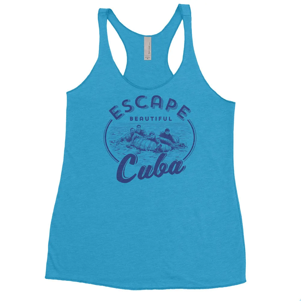 Escape Beautiful Cuba Women's Racerback Tank