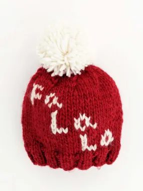 Fa La La Knit Pom Hat