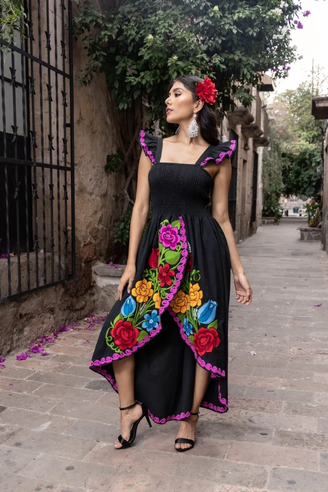 Fatima Floral Dress