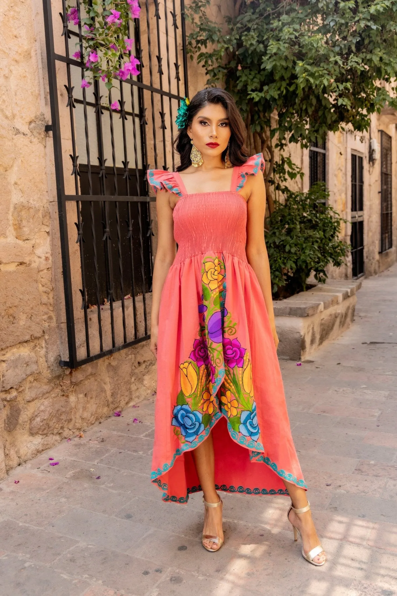 Fatima Floral Dress