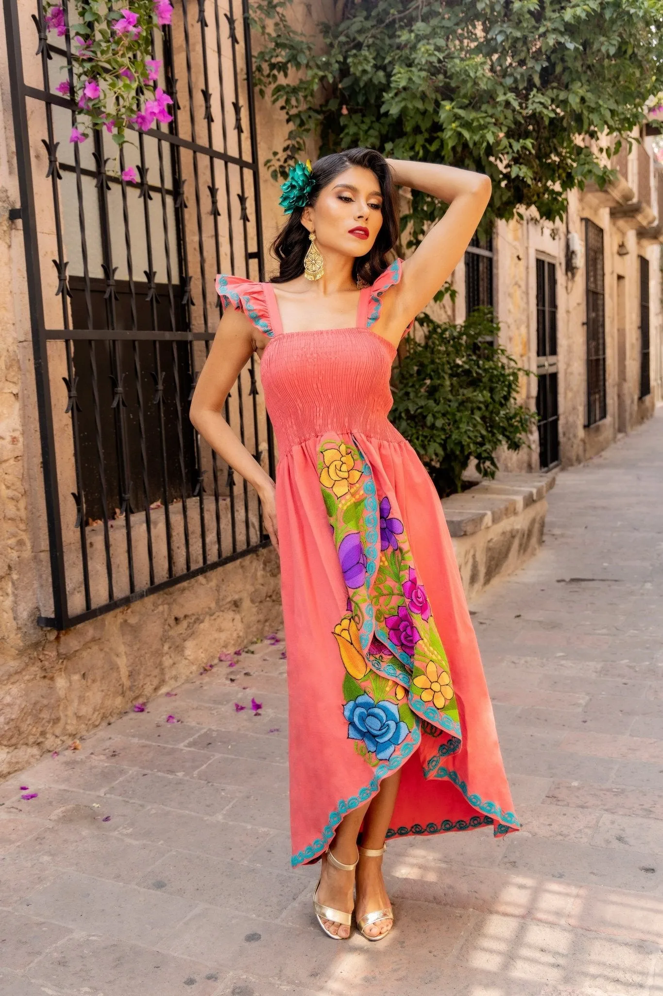 Fatima Floral Dress