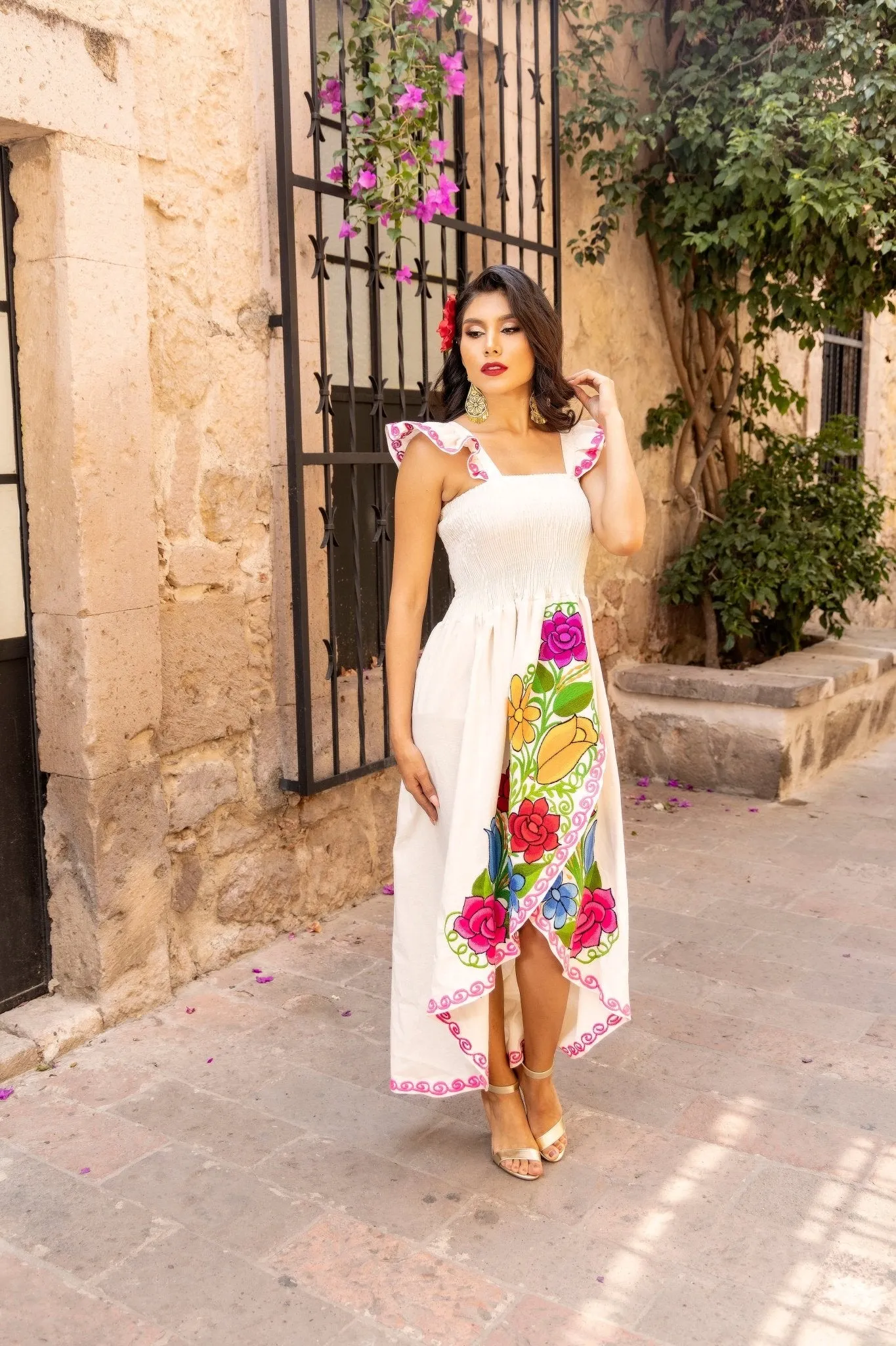 Fatima Floral Dress