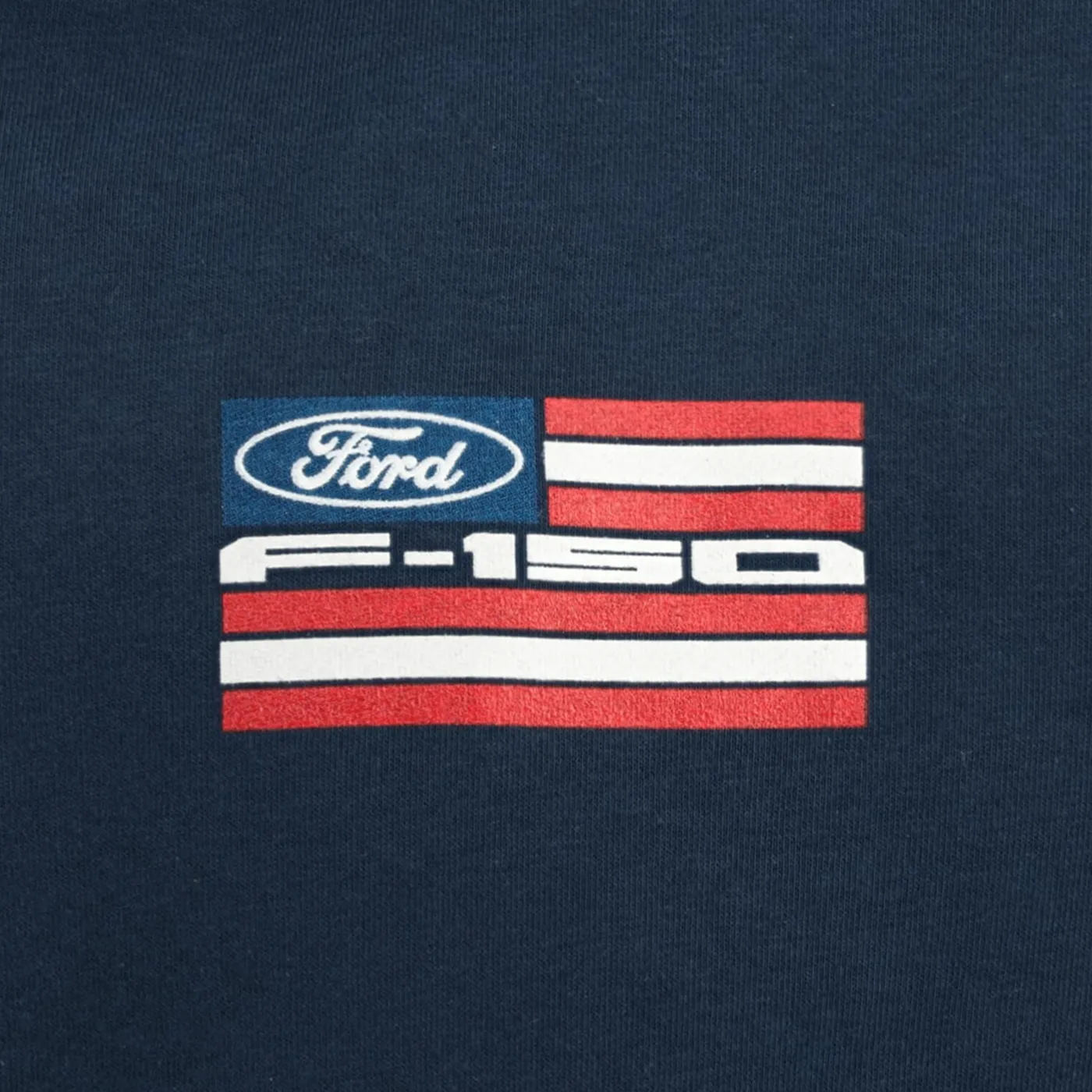 Ford Trucks F-150 Flag Men's Hooded Pullover Sweatshirt