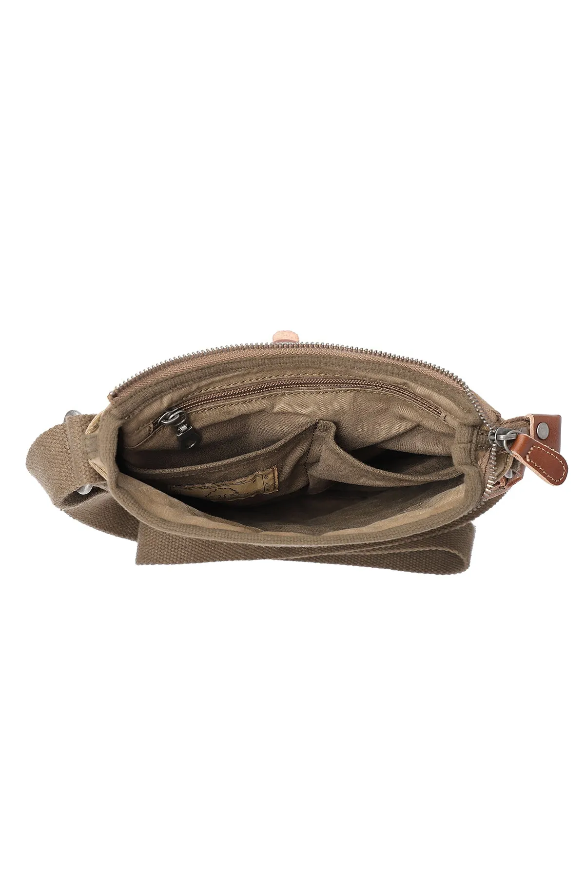 Forest Zip Crossbody