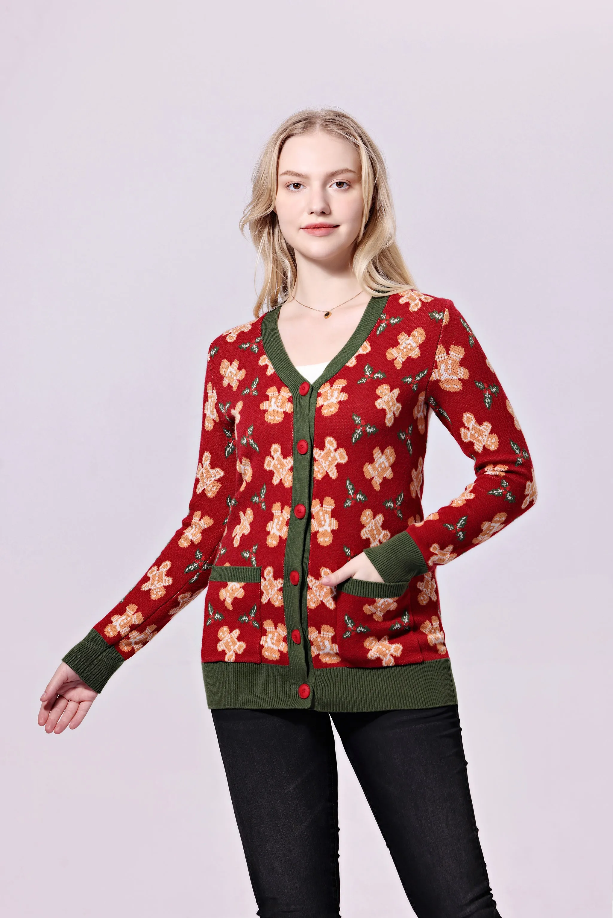 GINGERBREAD CARDIGAN