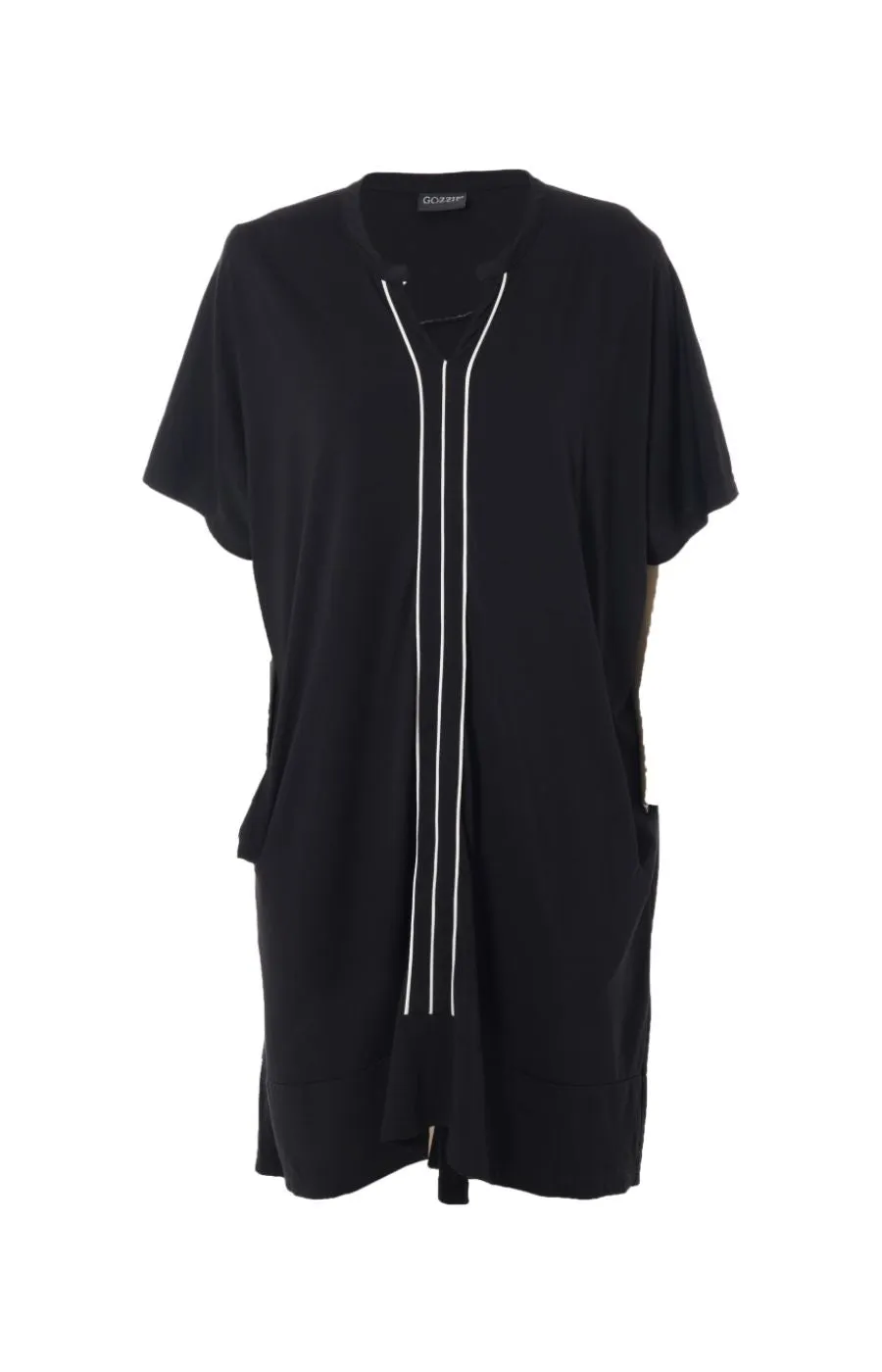 Gozzip Camma Tunic in Black