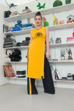 Green Bay Packers Striped Wide Leg Pant