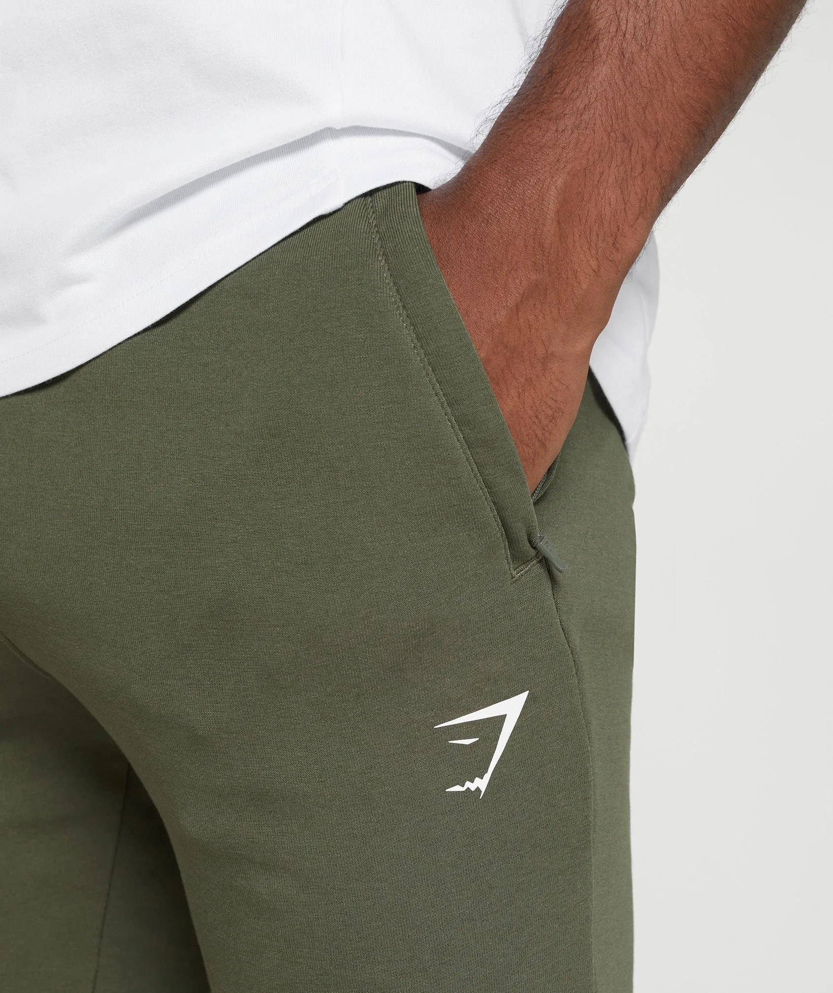 Gymshark React Joggers - Core Olive