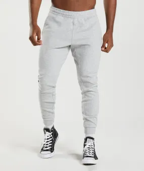 Gymshark React Joggers - Light Grey Core Marl