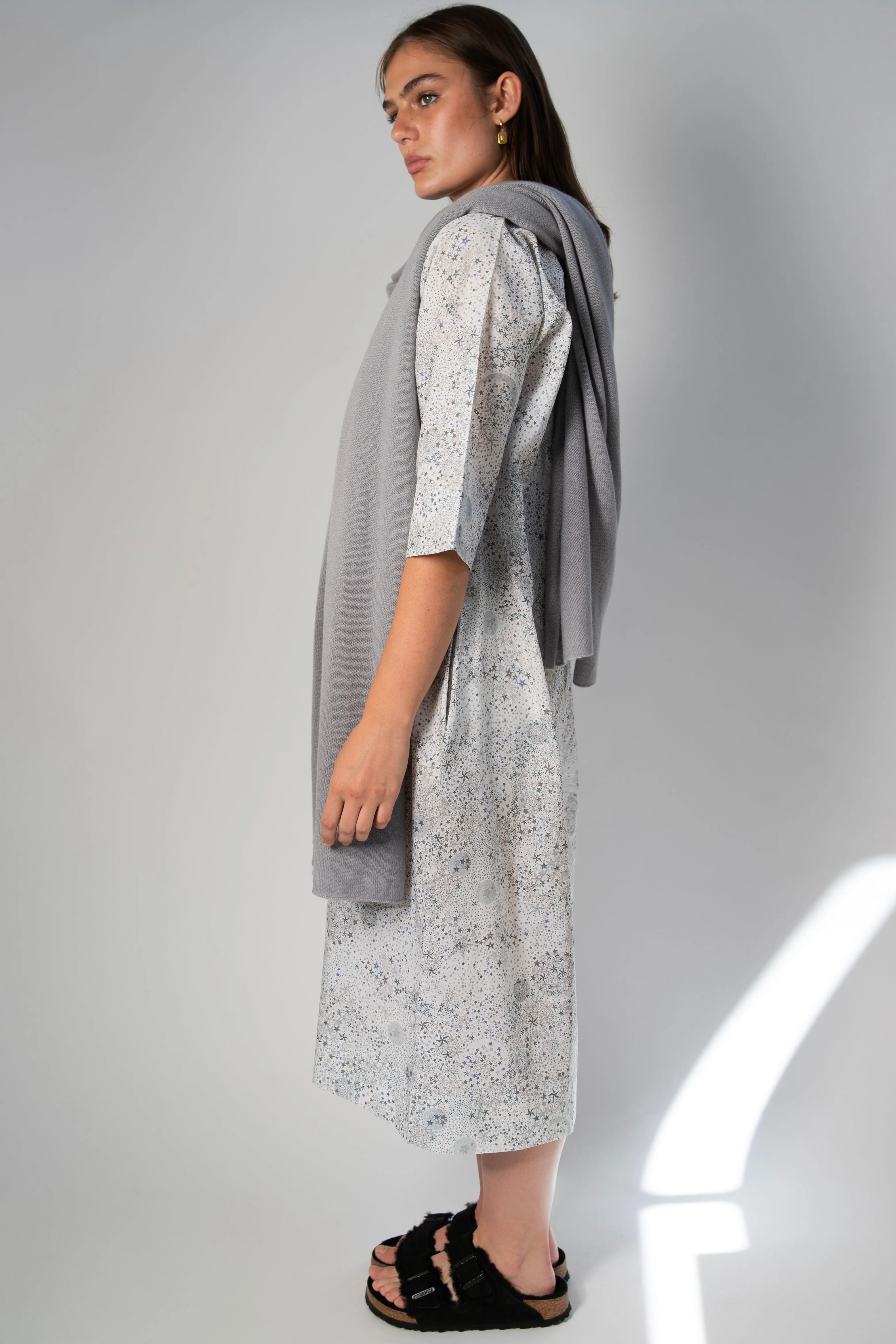 Harpers Emporium Liberty Dress in Adelajda Greys