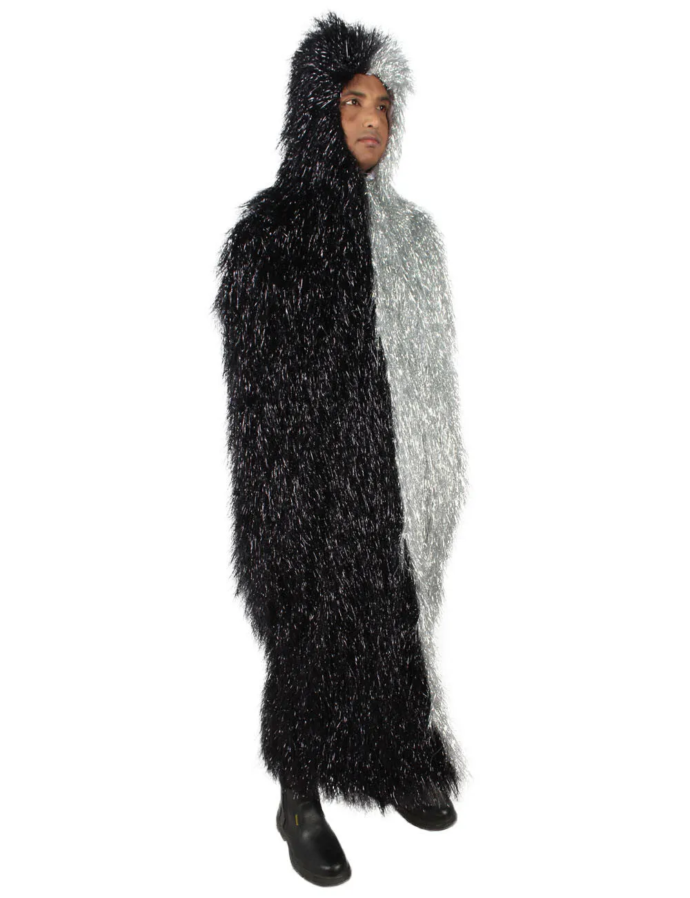 HPO Adult Men's Medieval Fantasy TV Series King North Fur Faux Costume Bundle