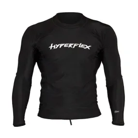 Hyperflex Mens Long Sleeve Base Layer Rashguard, Adult