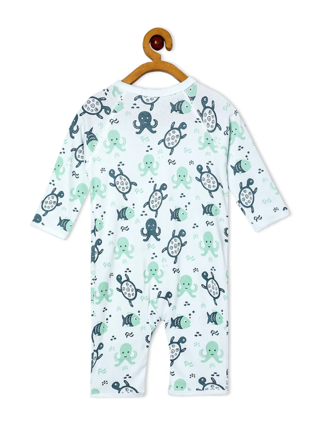 Jabla Style Infant Romper Combo of 3-Fishy Fish-My Aquarium-Turtle Trouble